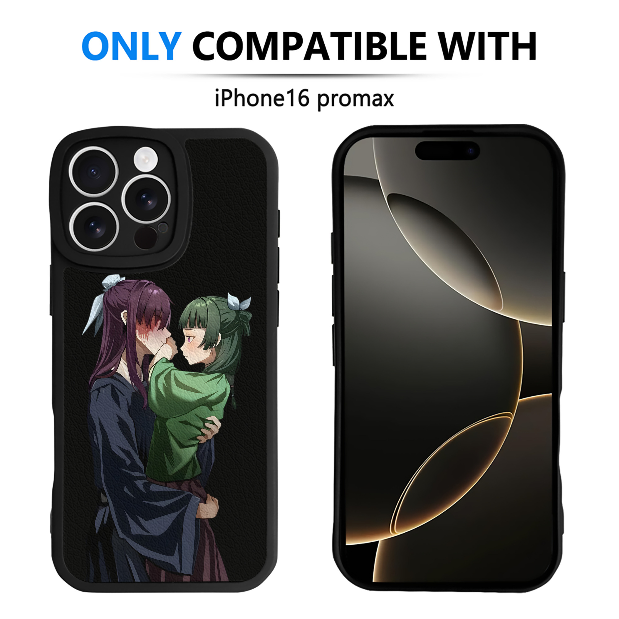 薬屋のひとりごと The Apothecary Diaries 【iPhone 16シリーズ対応】シリコンスマホケース（レザー調） 材質：シリコン